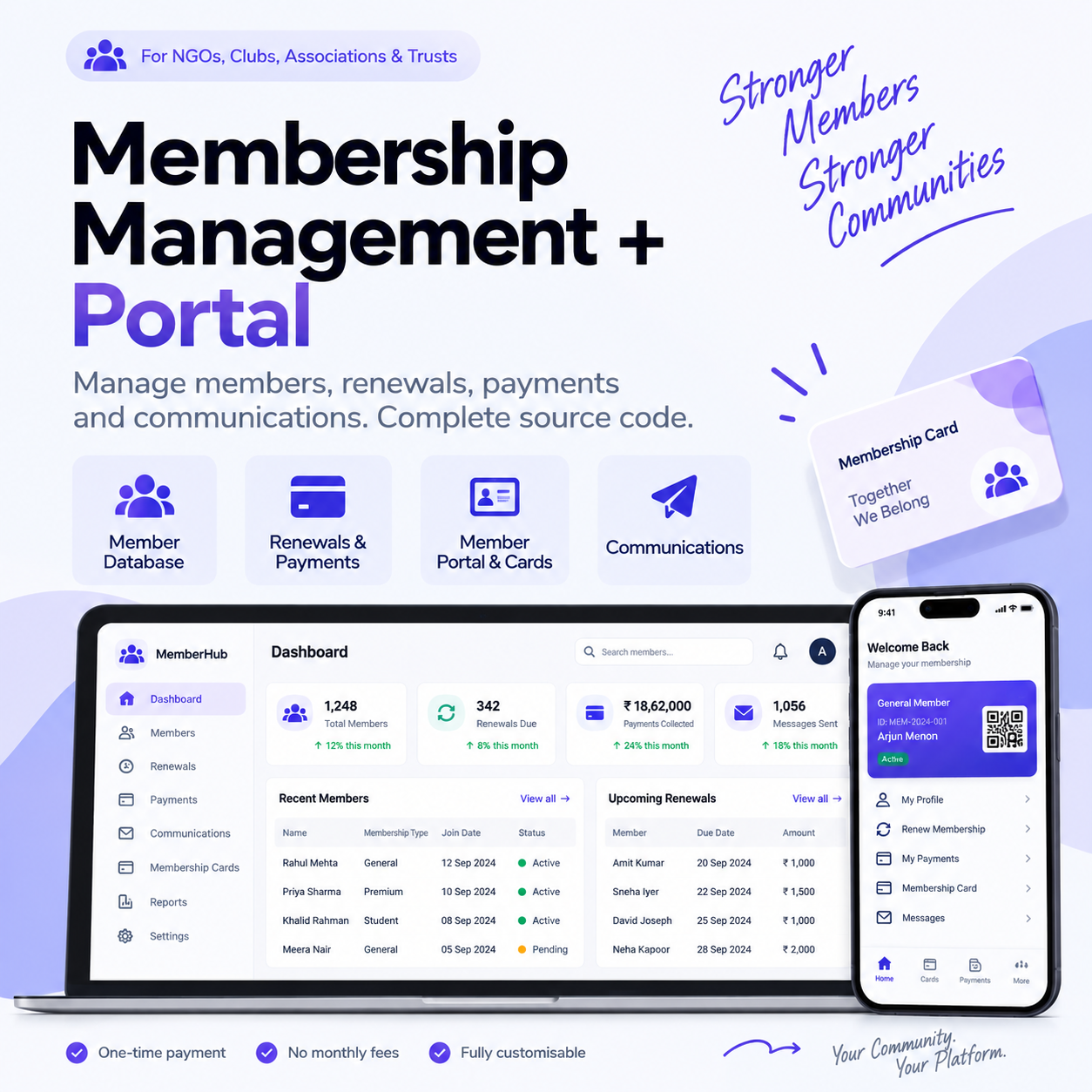 Membership Management + Portal