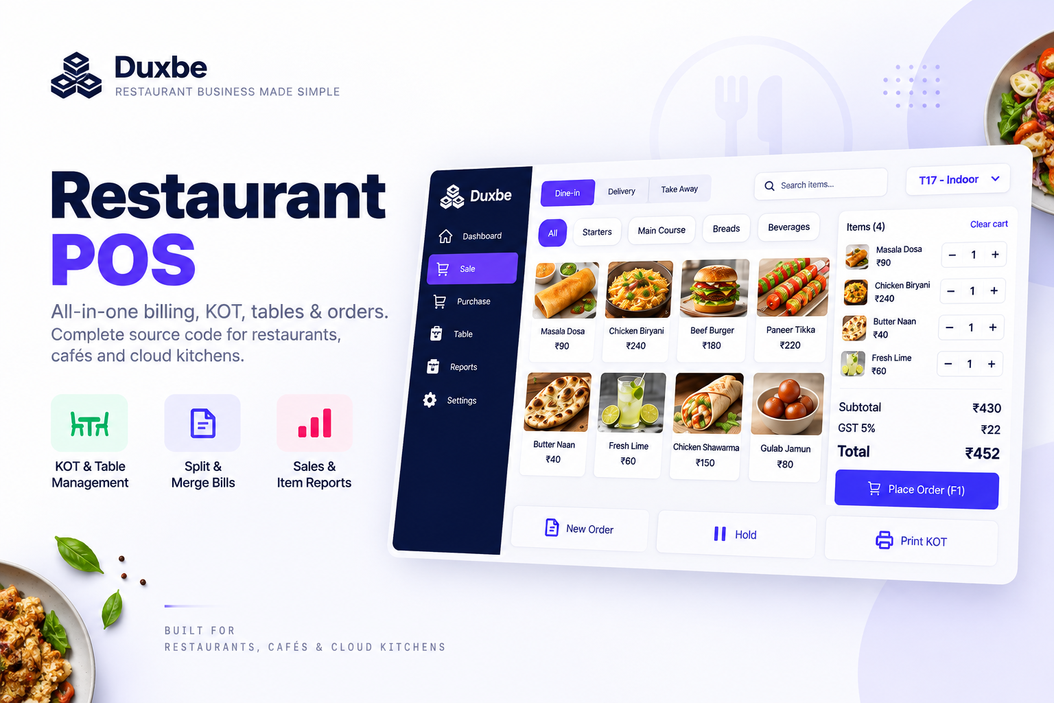 Restaurant POS (with Mobile Apps)