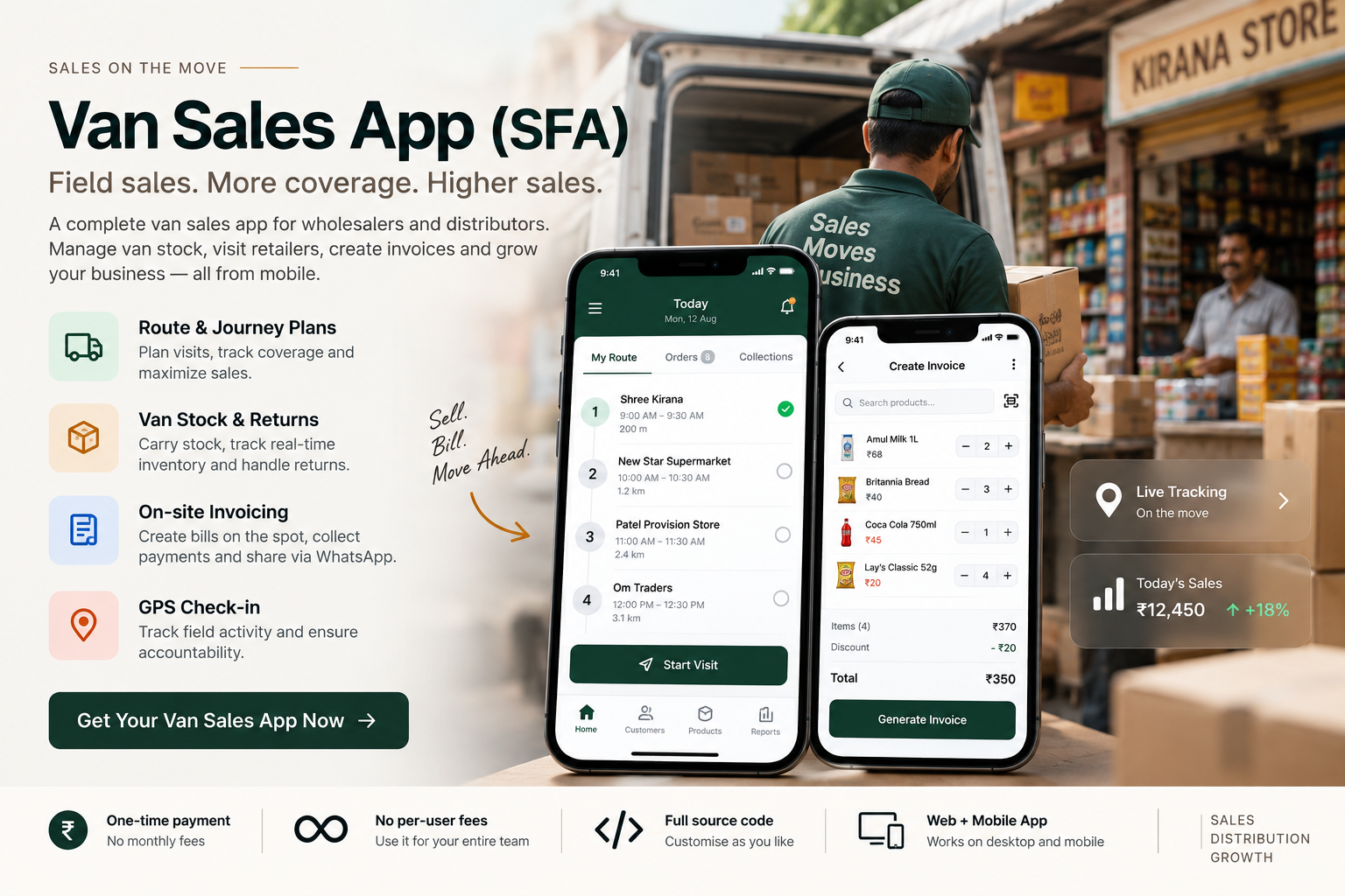 Van Sales App (SFA)