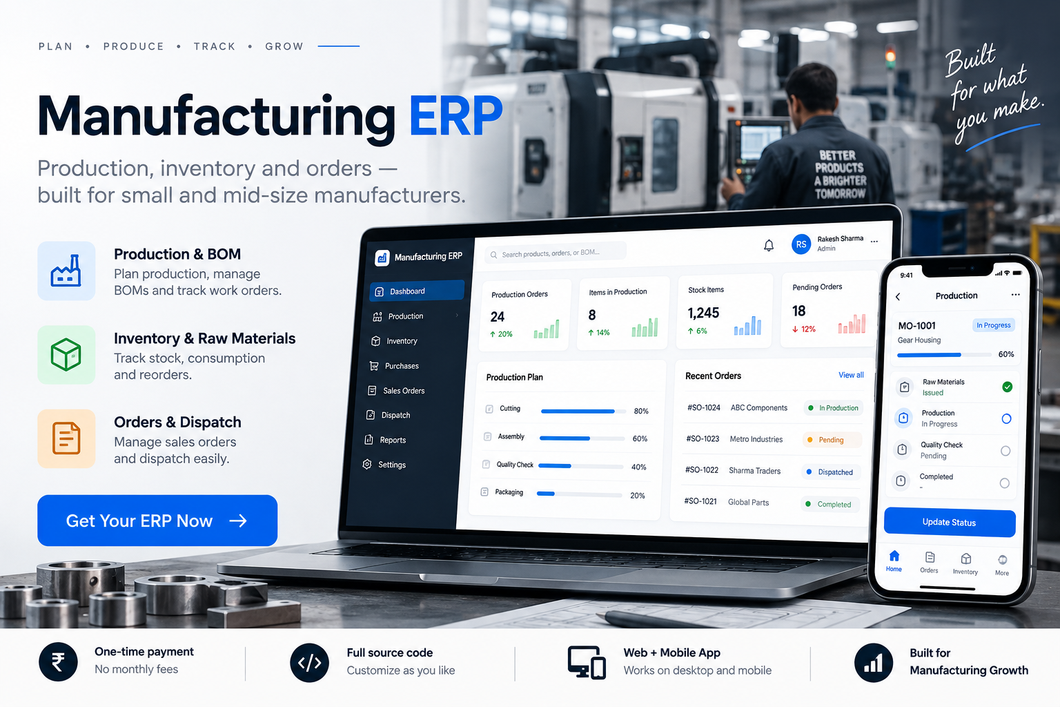 Manufacturing ERP
