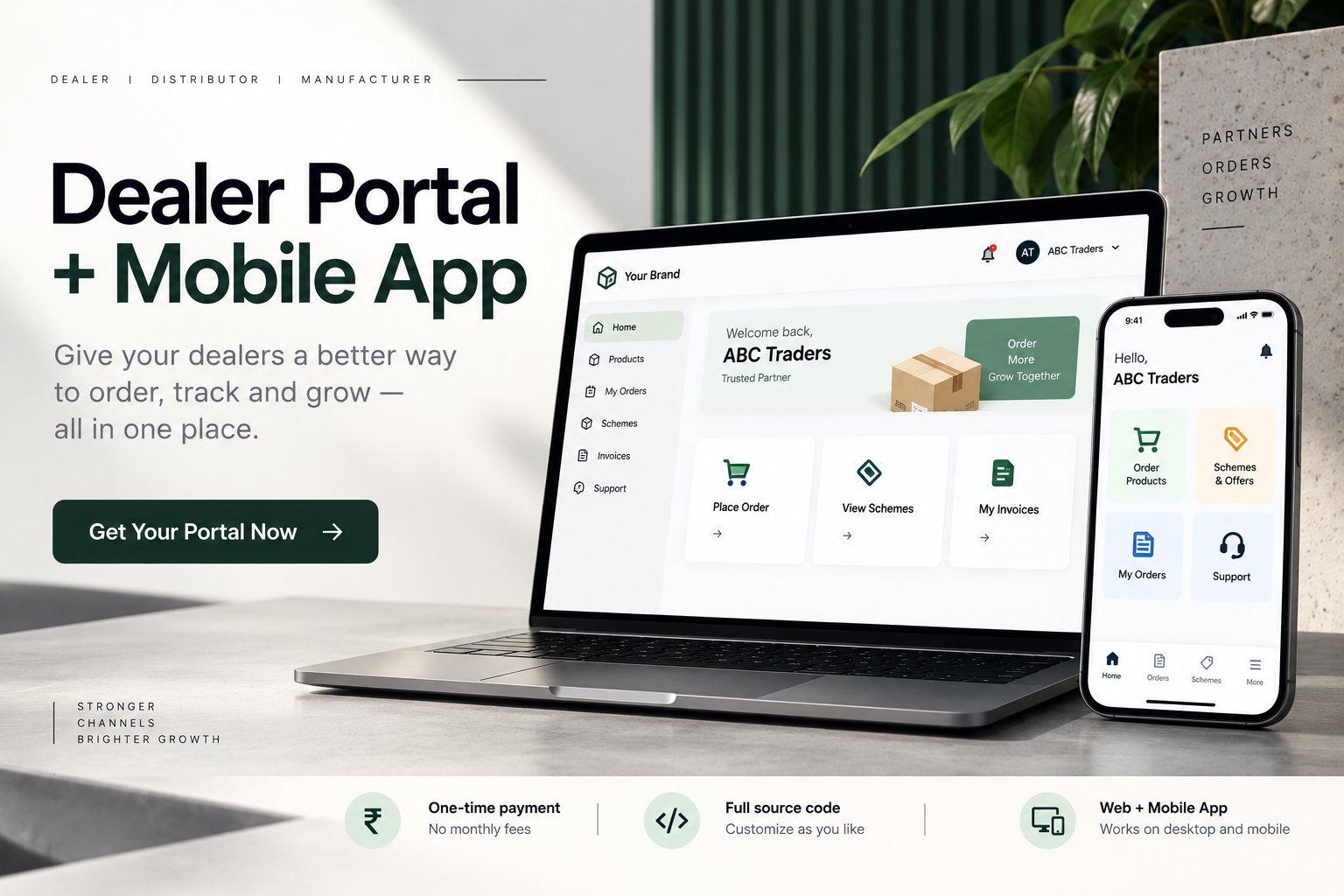Dealer / Distributor Portal + App