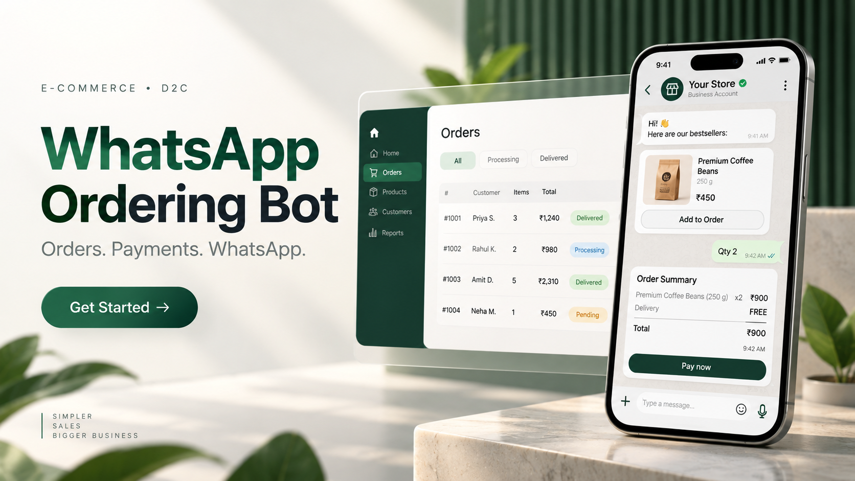 WhatsApp Ordering Bot