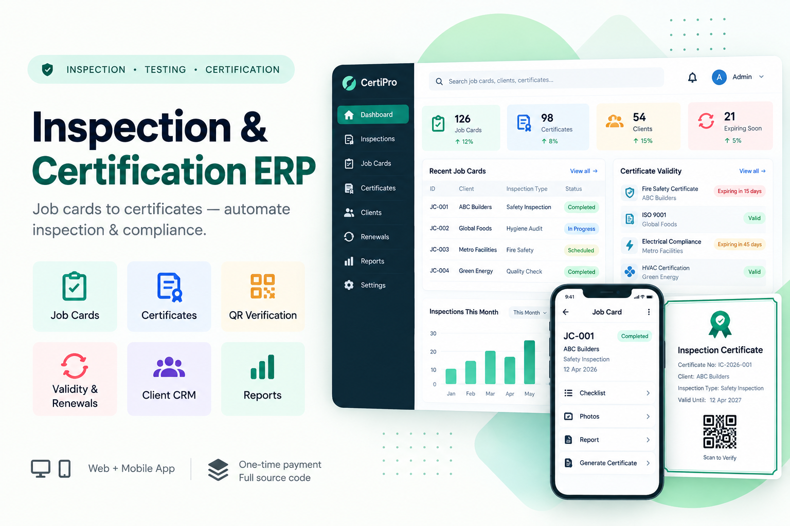 Inspection & Certification ERP