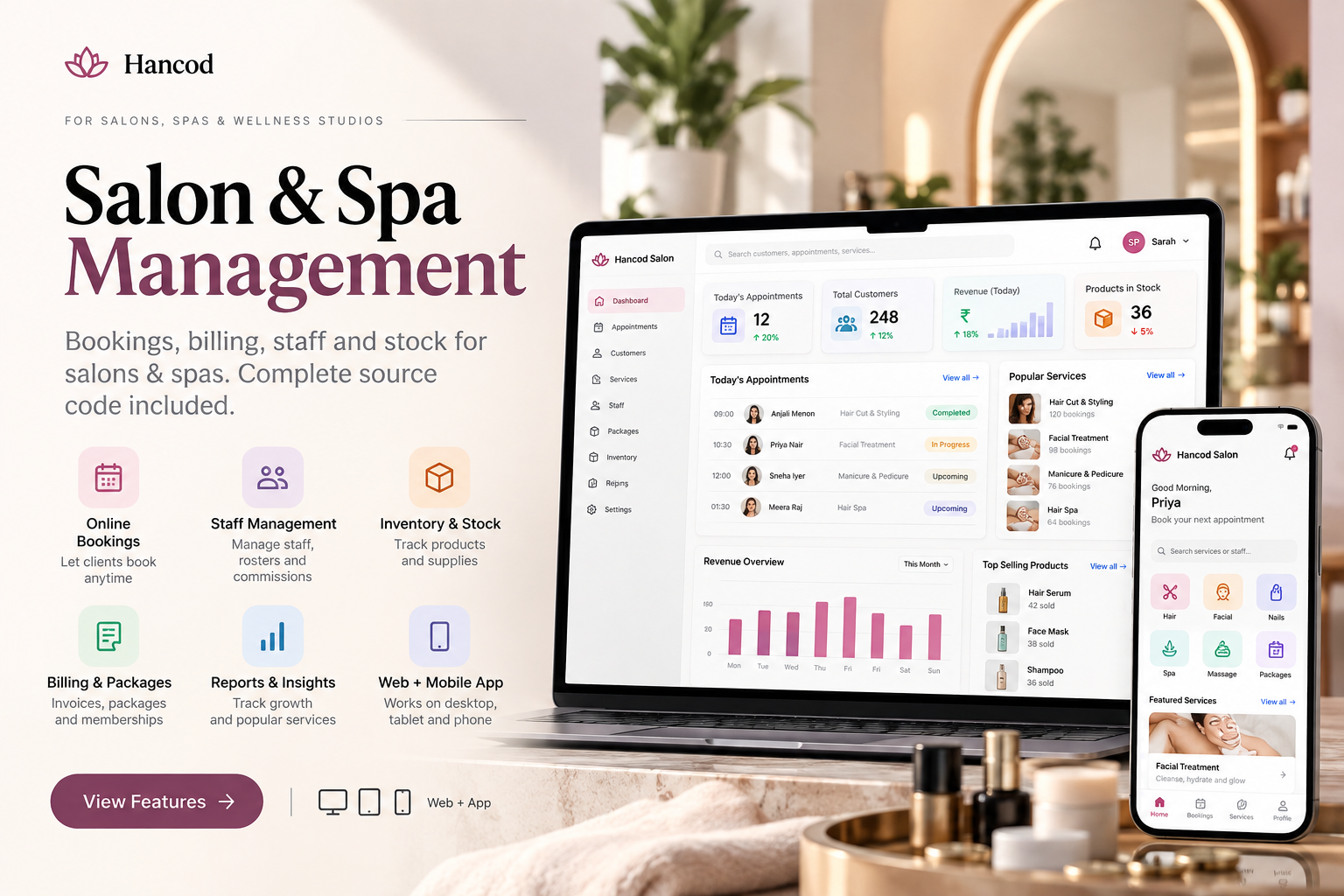 Salon & Spa Management