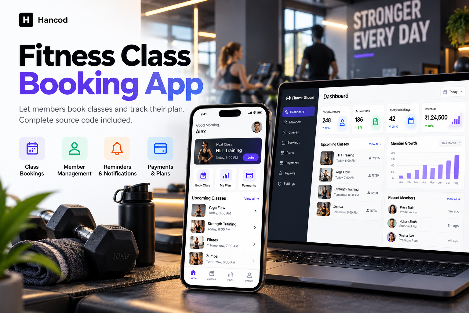 Fitness Class Booking App