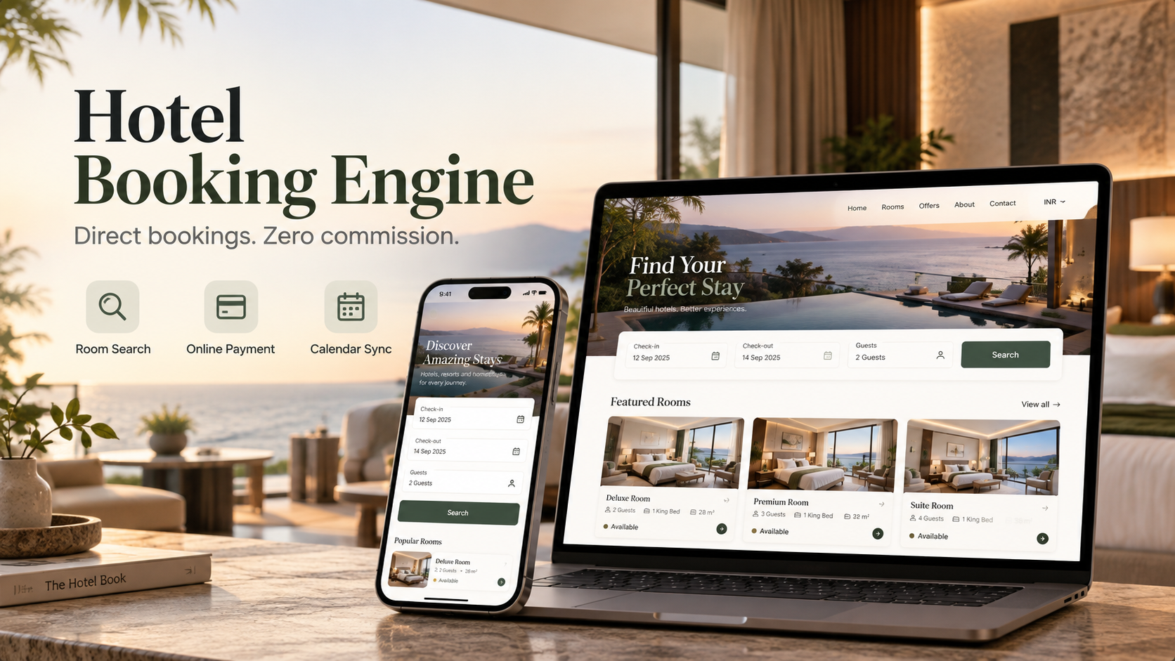 Hotel Booking Engine (Website)